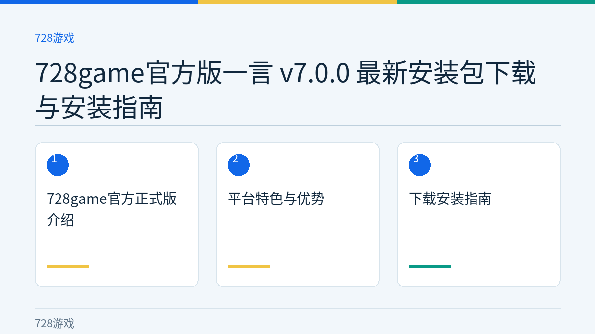728game官方版一言 v7.0.0 最新安装包下载与安装指南文章内容示意图